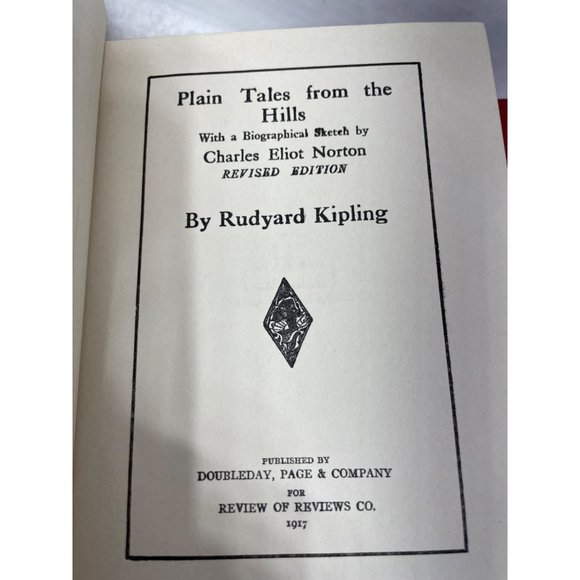 Rudy Yard Kipling Authorized Edition 5 Books 1917 - Picture 7 of 8